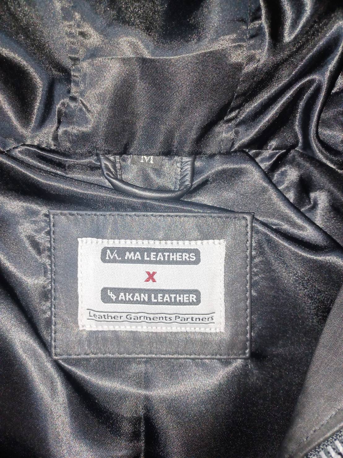 ALMA004フーディージャケット COW HIDE