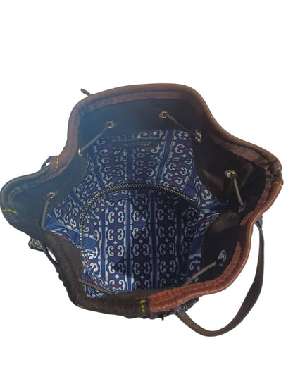 AL BAG 巾着　パッチワーク