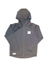 SUNKUフレームロゴジップパーカー