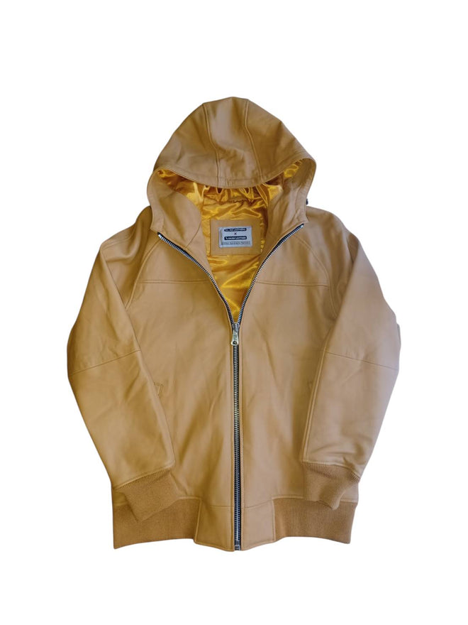 ALMA004フーディージャケット SEEP SKIN YELLOW