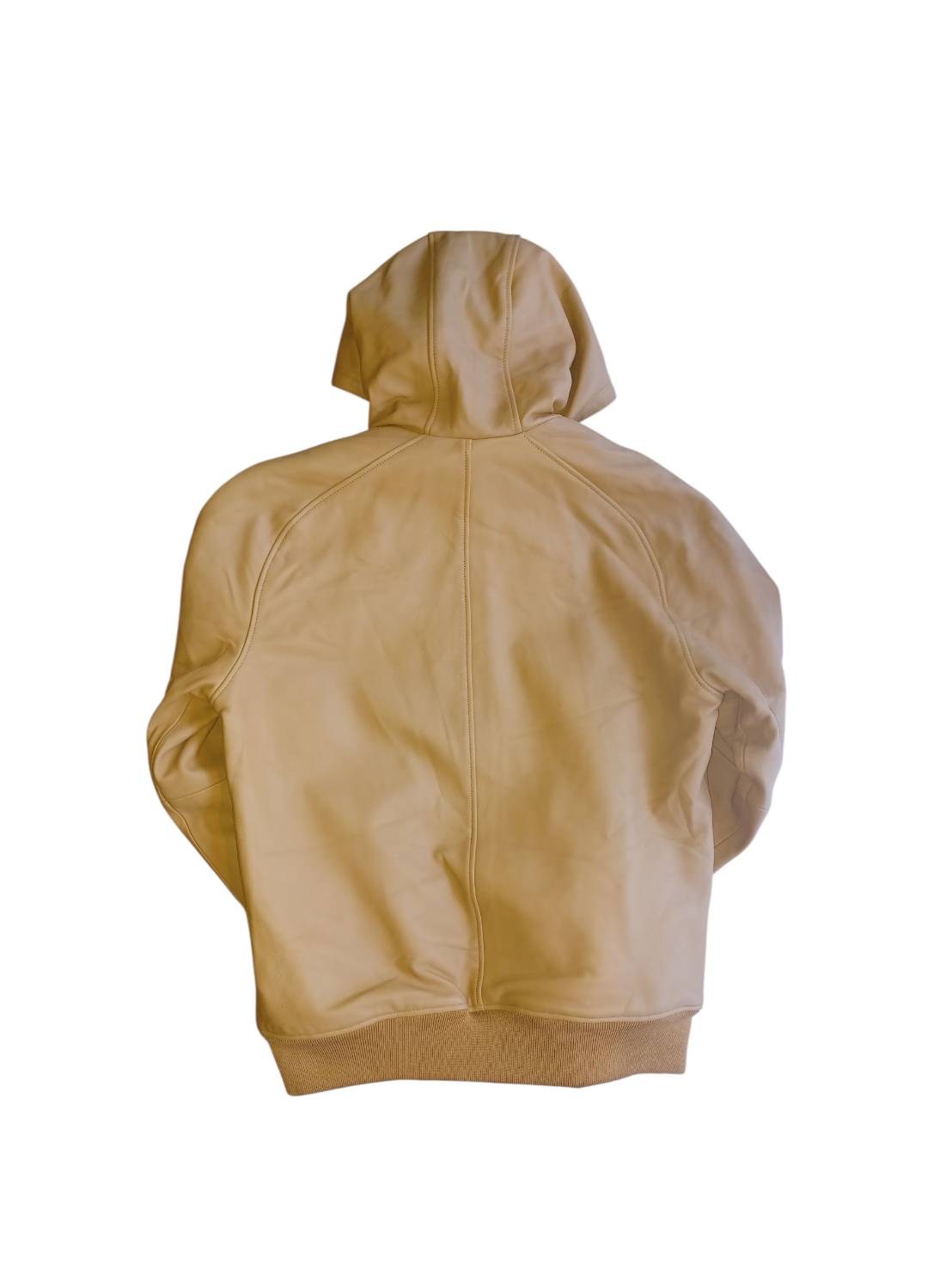 ALMA004フーディージャケット COW HIDE YELLOW