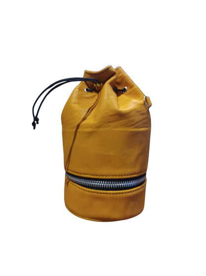 AL 巾着BAG camel
