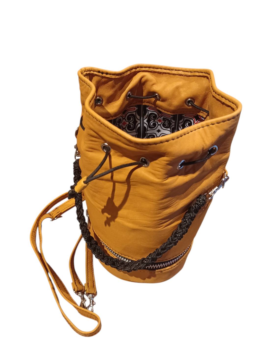 AL 巾着BAG camel