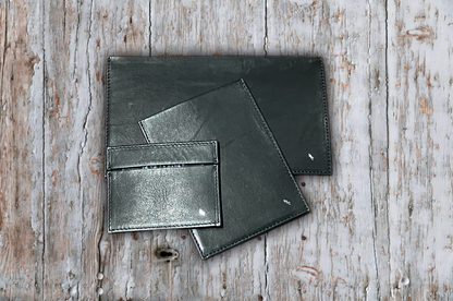 AKAN LEATHER × NAI business slim card case / 025