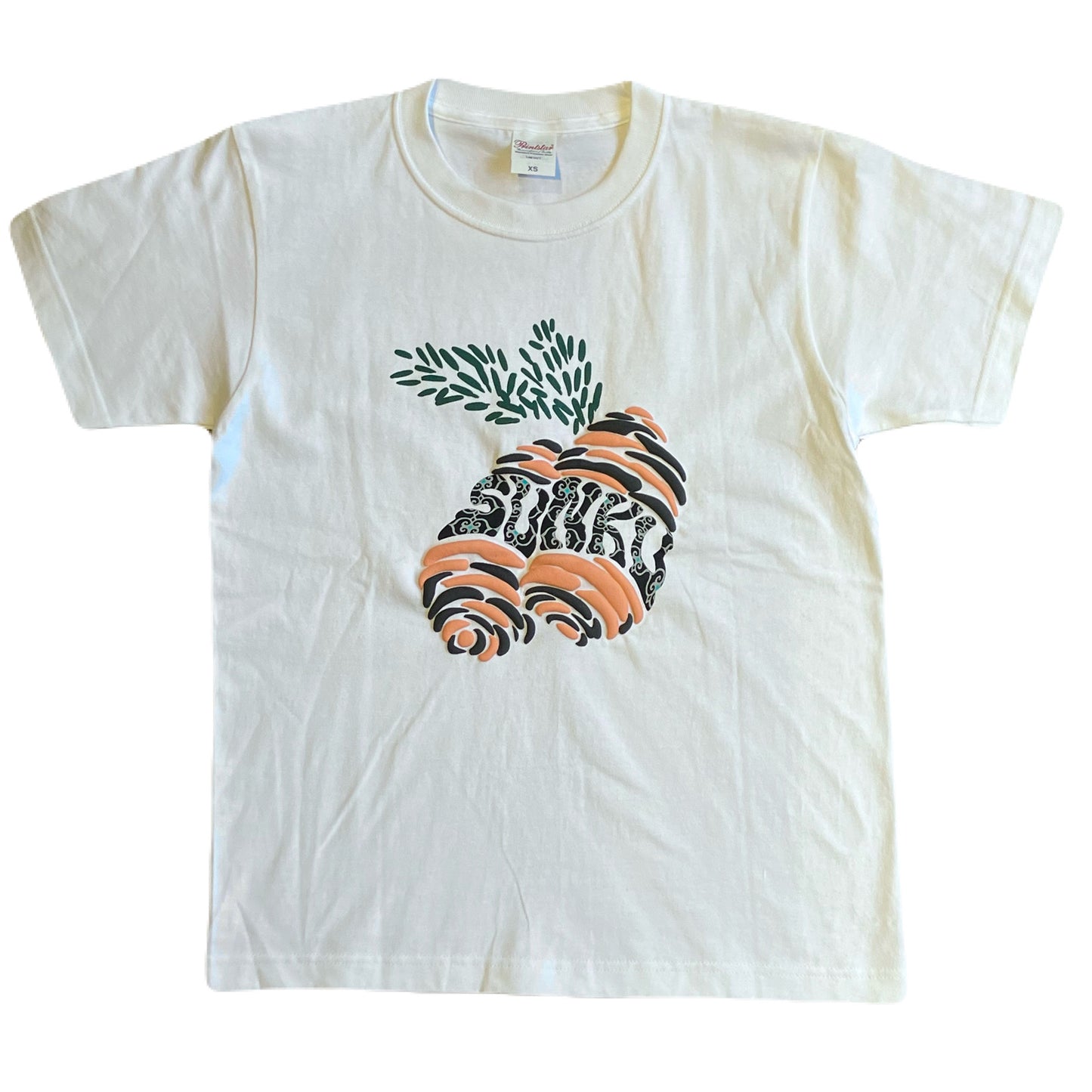 AINU OUTDOOR 松ぼっくりデザイン Tee