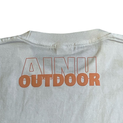 AINU OUTDOOR 松ぼっくりデザイン Tee